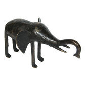 Art Dogon Bronze Animal Elephant Sculpture Africain Mali Dcoration ethnique Afrique b