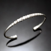 Bijoux Touareg Ethniques Bracelet en argent Rond Homme/Femme 03 Perl